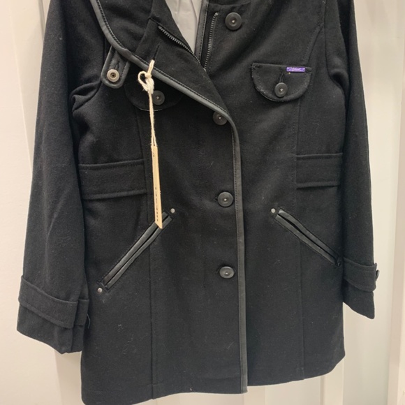 Diesel girls coat black size 7 - Picture 2 of 7